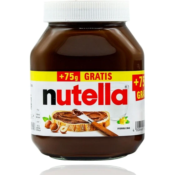 شکلات صبحانه وارداتی نوتلا Nutella ایتالیایی اصل - 825گرم (am)