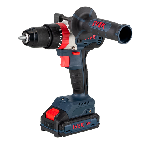 دریل شارژی چکشی براشلس ۲۰ ولت K-7220V ایوک (AR) - Image 2