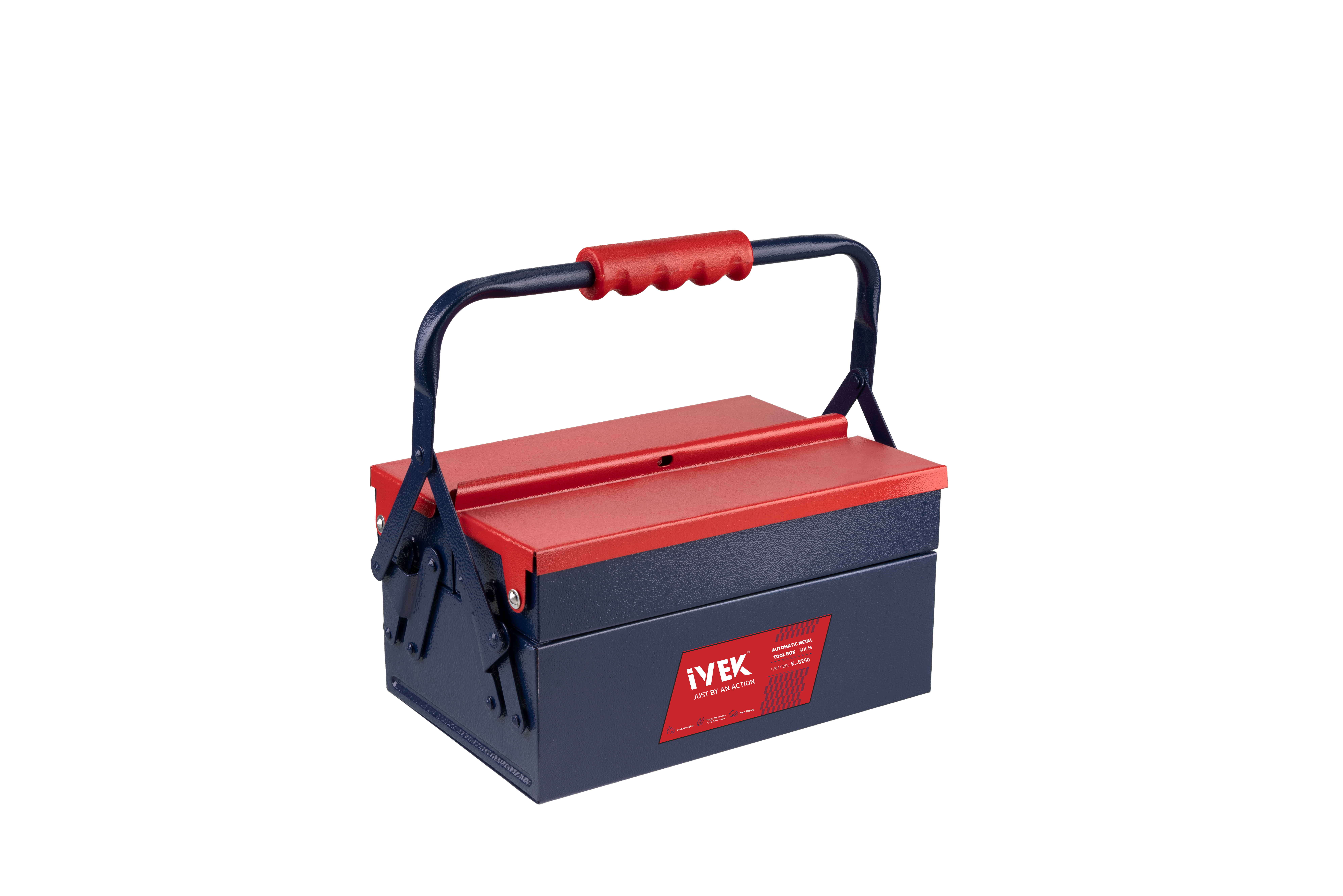 جعبه ابزار اتوماتیک ۳۰ سانت دوطبقه K-8250 ایوک (AR) - Image 5