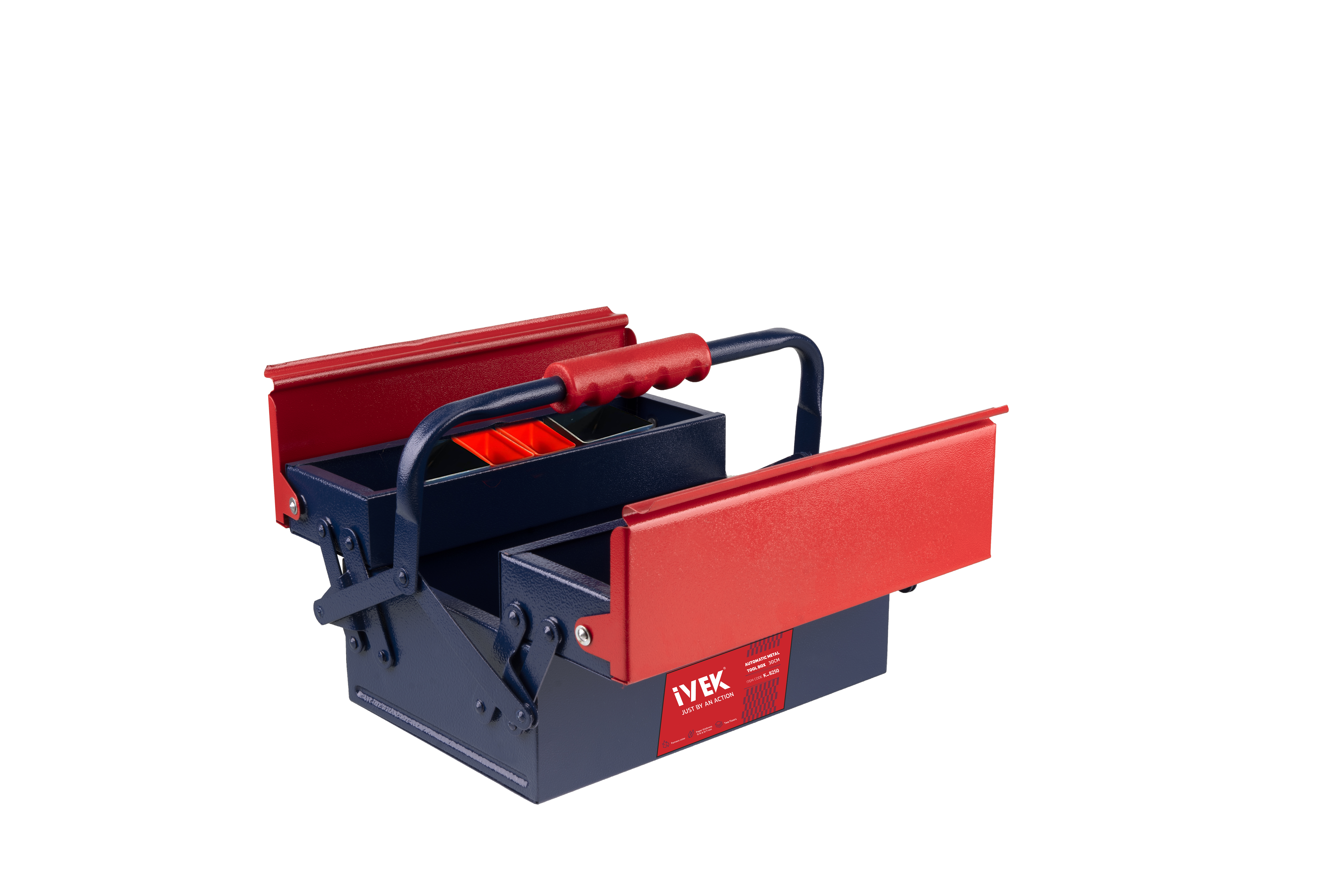 جعبه ابزار اتوماتیک ۳۰ سانت دوطبقه K-8250 ایوک (AR) - Image 7