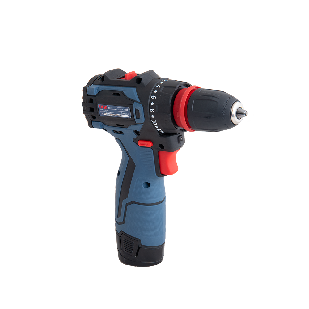 دریل شارژی براشلس ۱۲ ولت(دوکاره) K-7222B ایوک (AR) - Image 12
