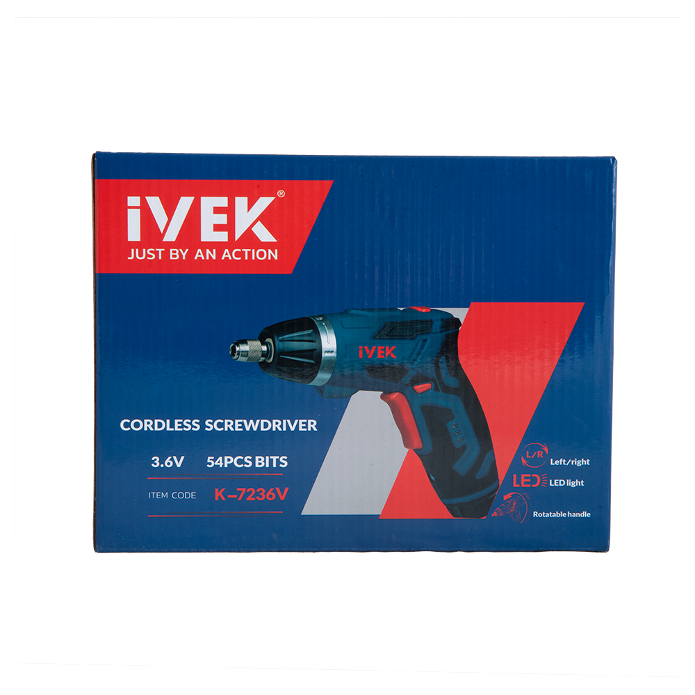 کیت پیچ بند شارژی ۳.۶ ولت لیتیومی K-7236V ایوک (AR) - Image 17