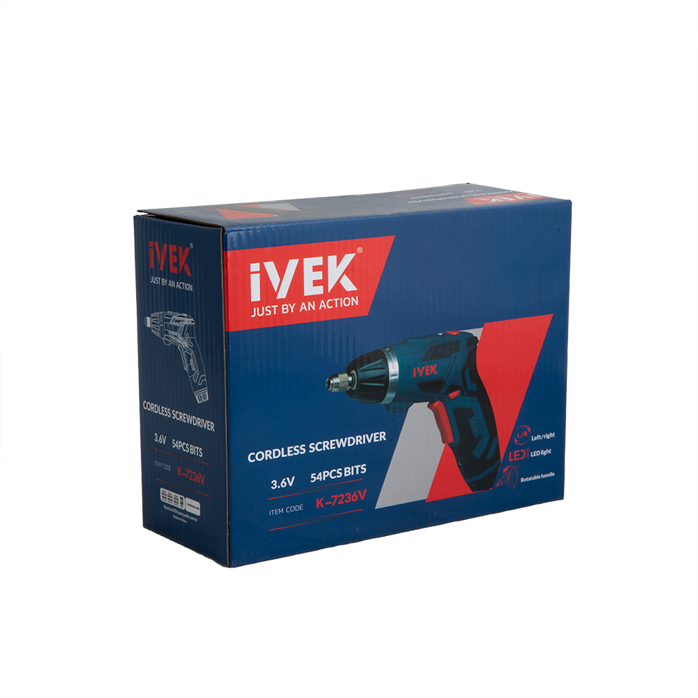 کیت پیچ بند شارژی ۳.۶ ولت لیتیومی K-7236V ایوک (AR) - Image 18
