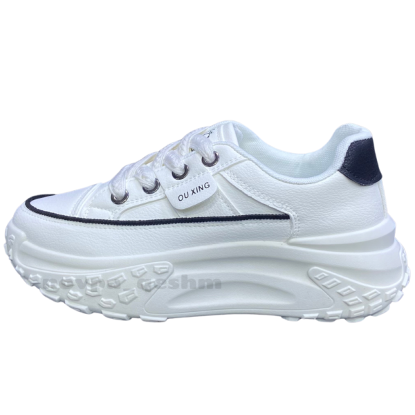 کفش کتونی فانتزی زنانه طبی لژدار Platform sneakers High Heel