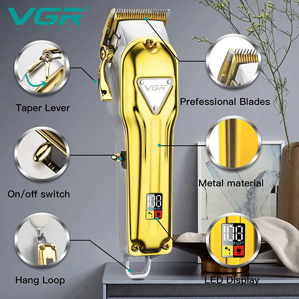 ماشین اصلاح حرفه ای وی جی ار مدل VGR-140 (AR) - تصویر 5