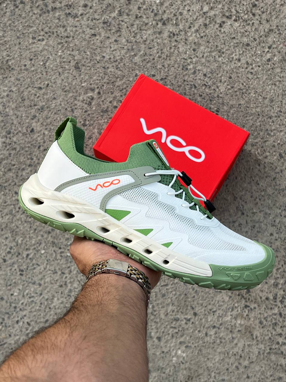 کفش صندل آبنوردی و طبیعت گردی مردانه ویکو Vico سبز 5326