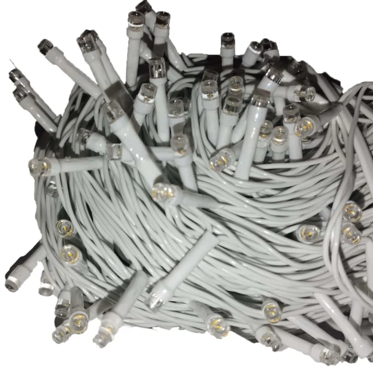 ریسه LED مدل سوزنی طول 50 متر - رنگ آفتابی