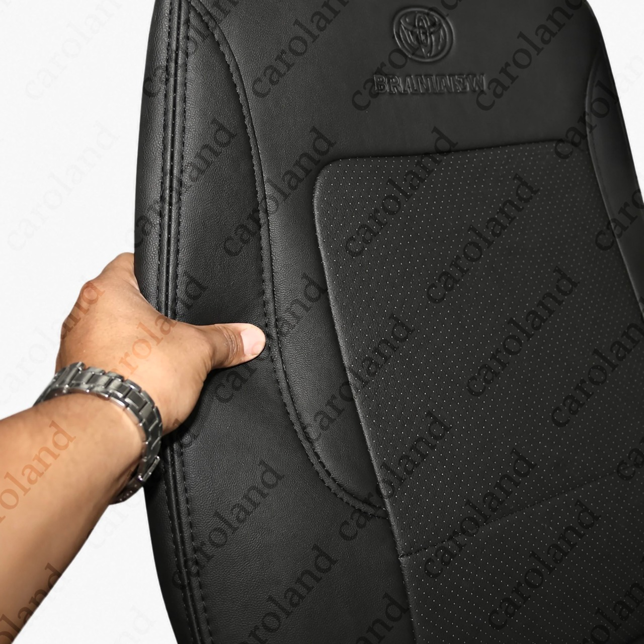 روکش صندلی خودرو چرمی 10 تکه کارولند مدل bZ مناسب برای برلیانس 320 و 330