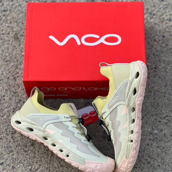 کفش صندل آب‌نوردی و تابستانی زنانه ویکو Vico سبز صورتی کد 5325