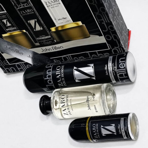 ست ادکلن هدیه مردانه جان آلن مدل zaaro pour homme (MK)