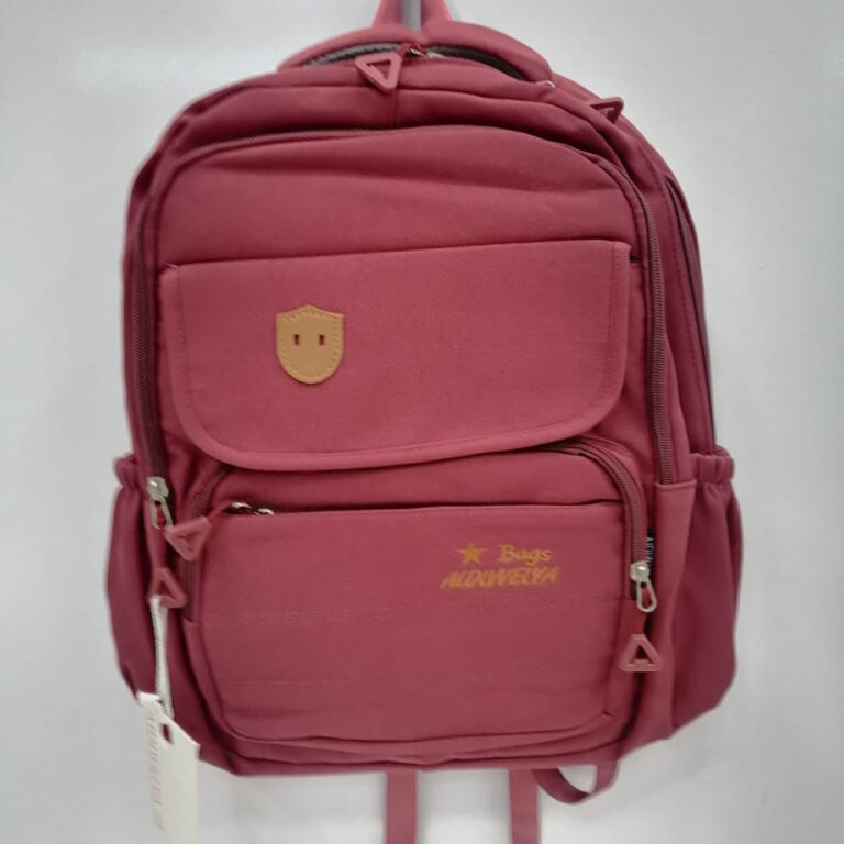 کوله پشتی ساده پارچه ای bags alxwelya خارجی 6015(MK)