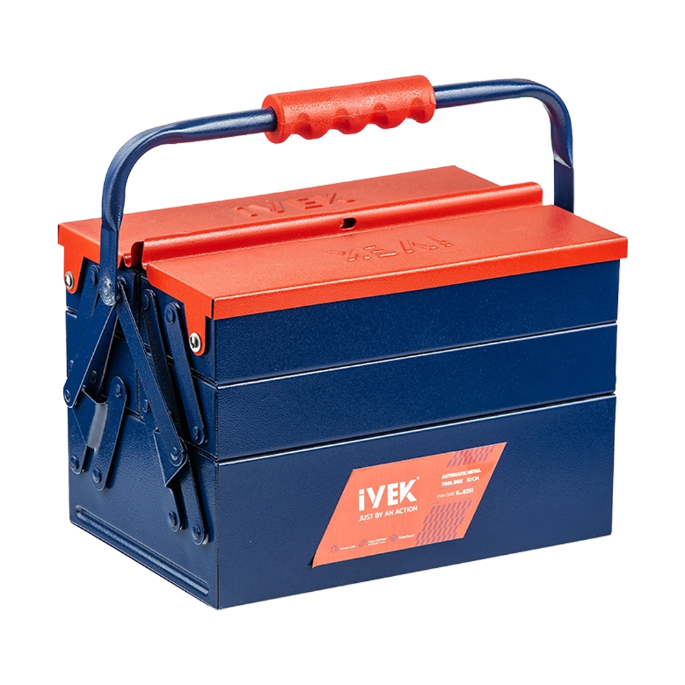 جعبه ابزار اتوماتیک ۳۰ سانت سه طبقه K-8251 ایوک (AR)