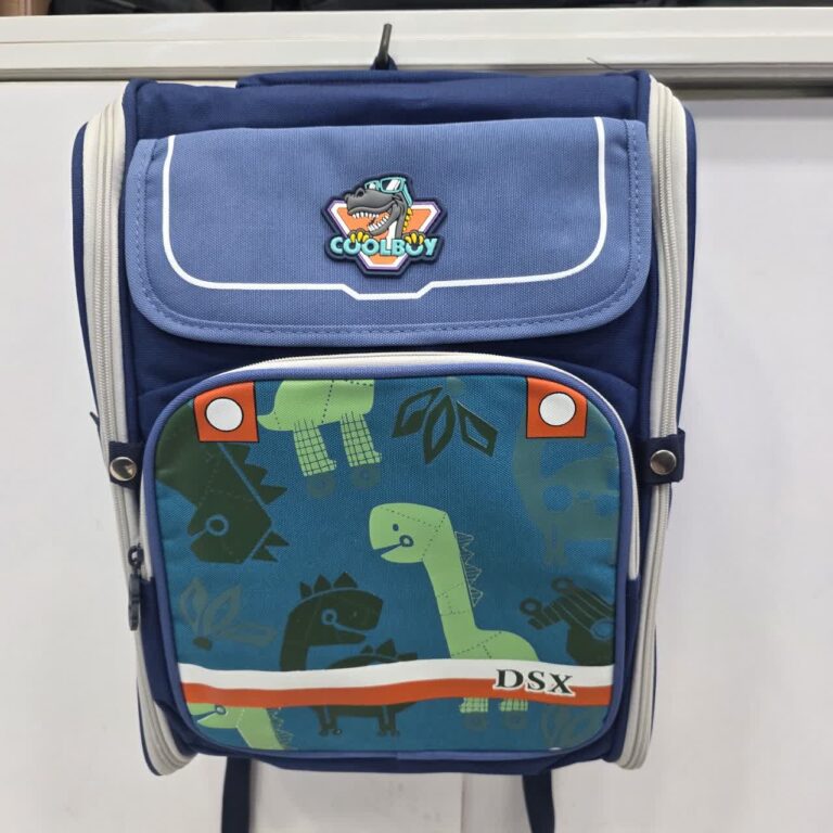 کوله پشتی صندوقی طرح دایناسور coolboy خارجی 8849 (MK)