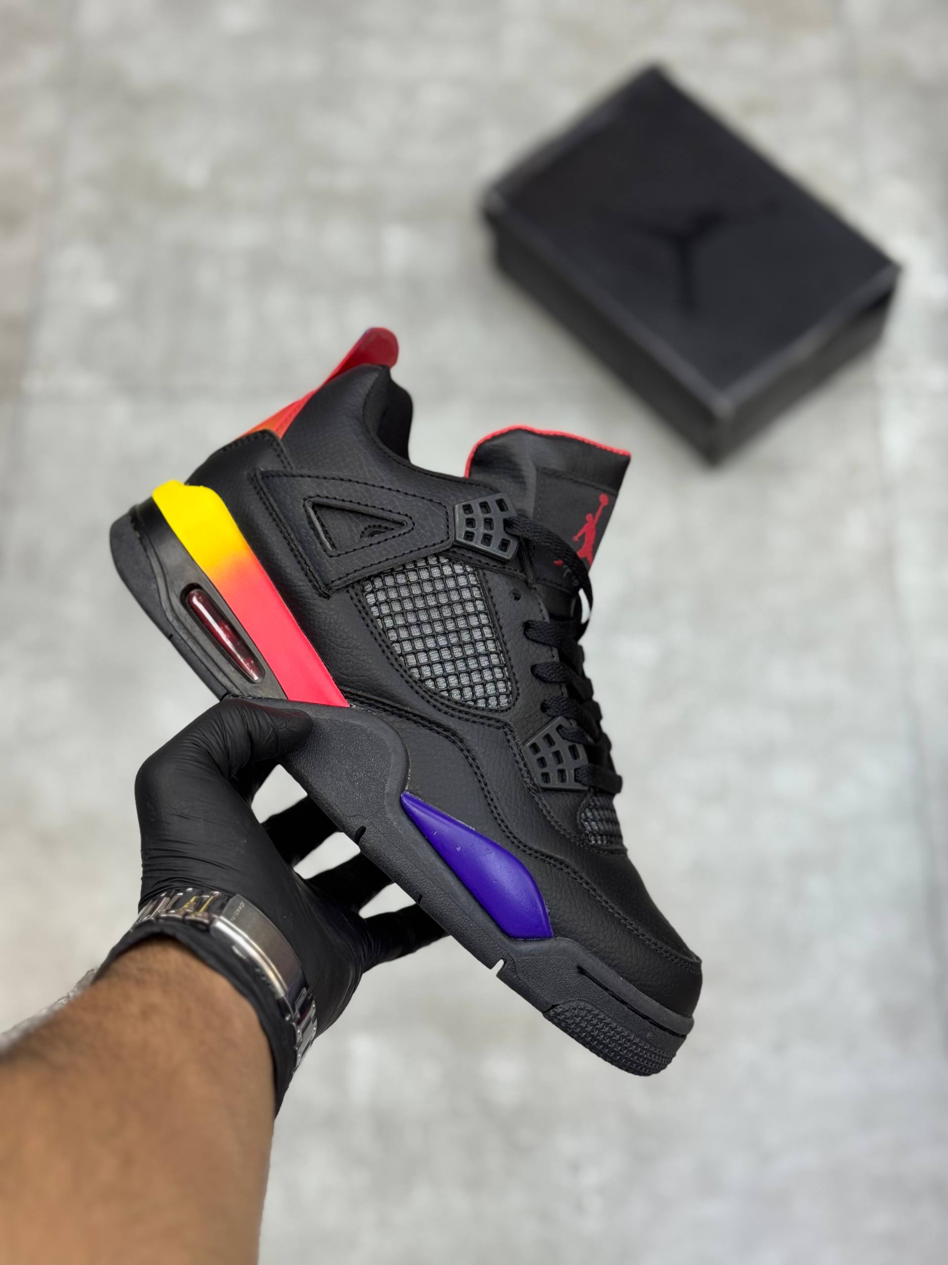 کفش کتونی مردانه ایر جردن 4 رترو Nike Air Jordan 4 Retro Balvin Rio
