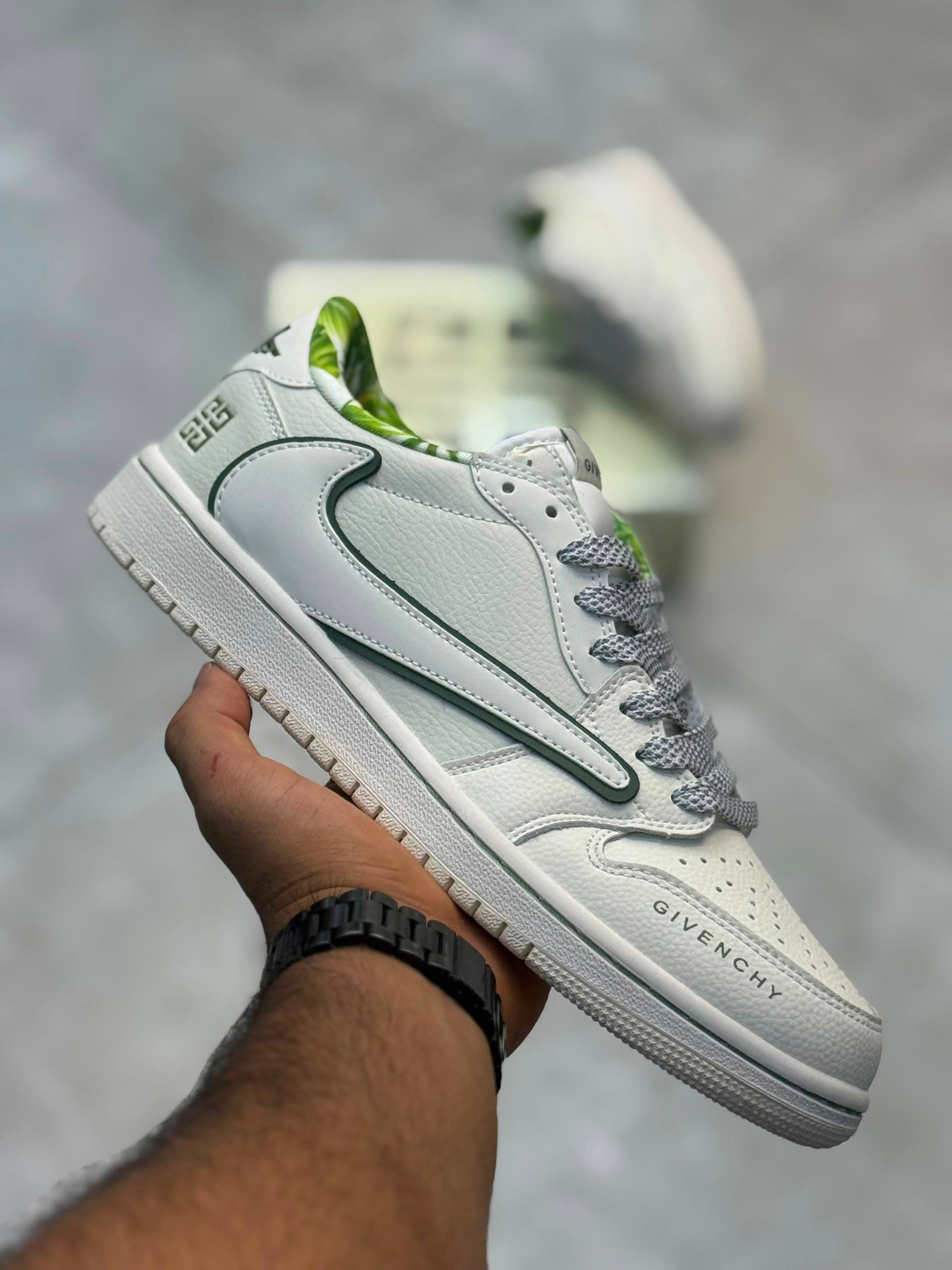 کفش کتونی مردانه نایک ایر جردن 1 Nike Air Jordan 1 Low Travis Scott Givenchy