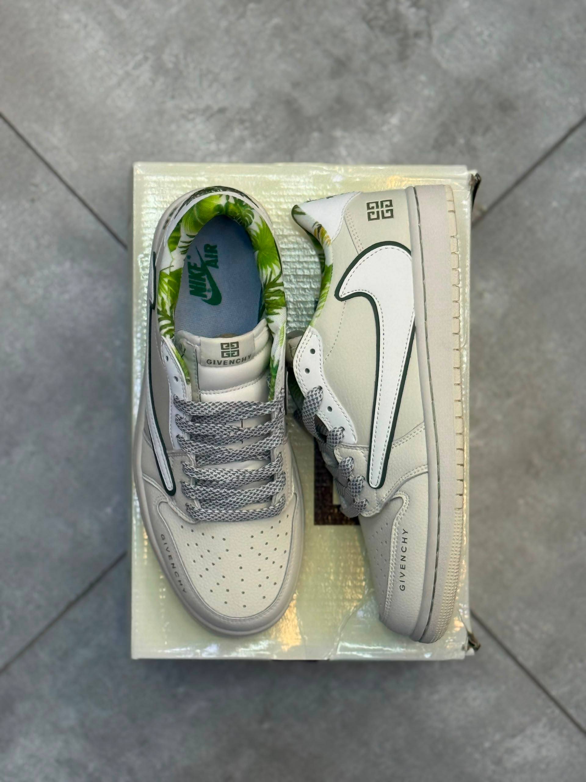 کفش کتونی مردانه نایک ایر جردن 1 Nike Air Jordan 1 Low Travis Scott Givenchy - Image 3