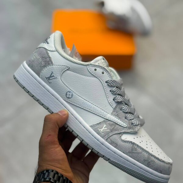 کفش کتونی مردانه نایک ایر جردن 1 Nike Air Jordan 1 Low Travis Scott x Fragment LV