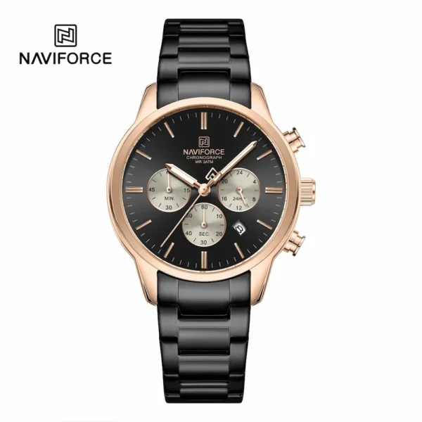 ساعت مردانه نیوی فورس Naviforce NF8076 RG/B/B اورجینال (x)