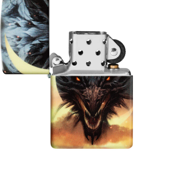 فندک زیپو اصل 48934 49193 DRAGON DESIGN