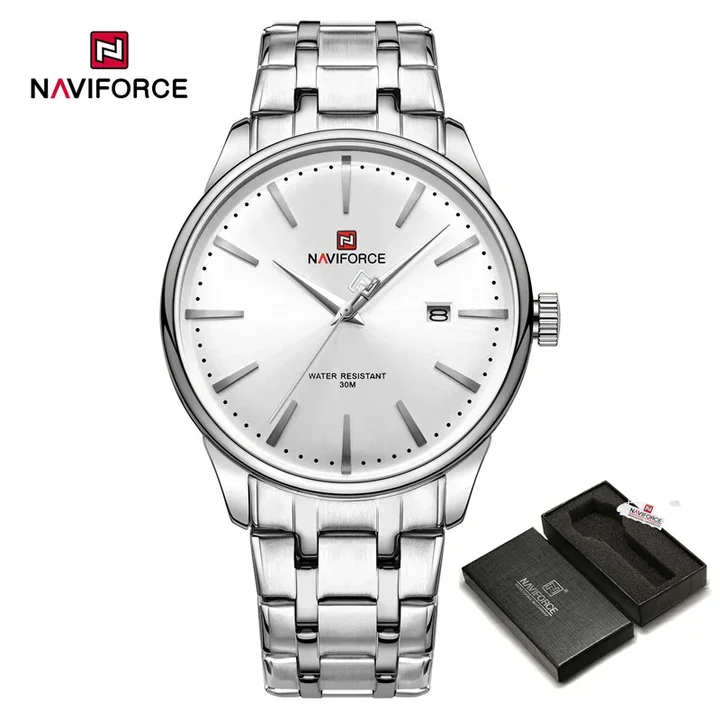 ساعت مردانه نیوی فورس NF9230 S/W/S اورجینال (x)