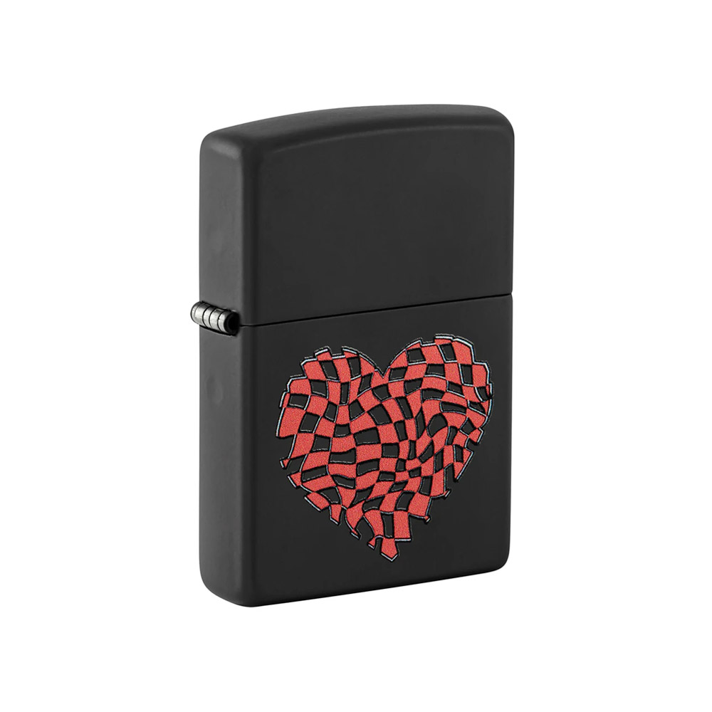 فندک زیپو اصل 48719 218 HEART DESIGN