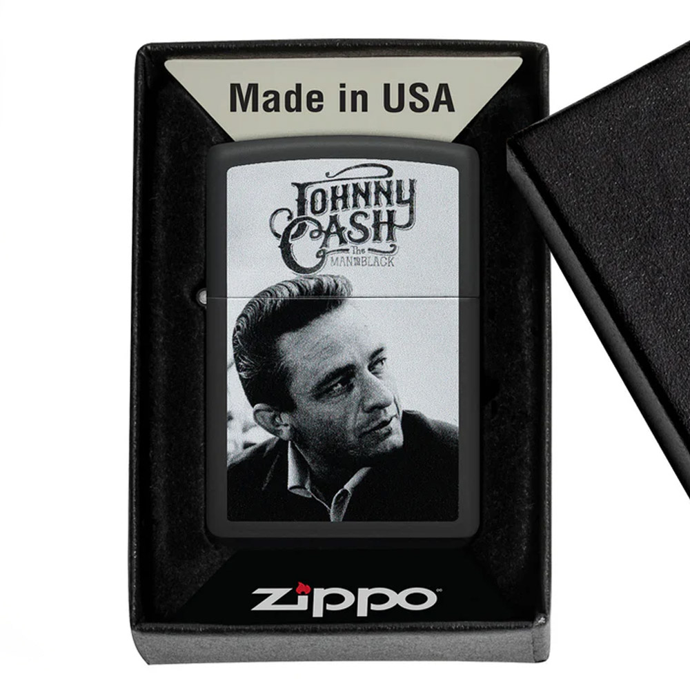 فندک زیپو اصل 48990 218 JOHNNY CASH - تصویر 3