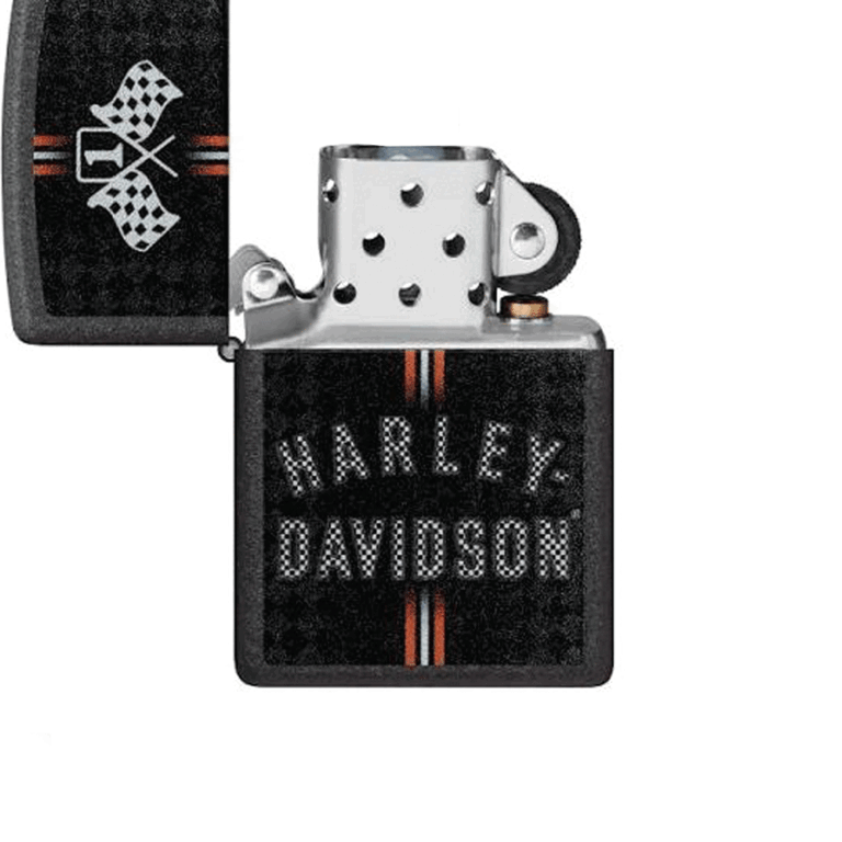 فندک زیپو اصل 48558 HARLEY DAVIDSON مشکی