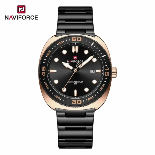 ساعت مچی مردانه نیوی فورس Naviforce NF9250 RG/B/B اورجینال (x)