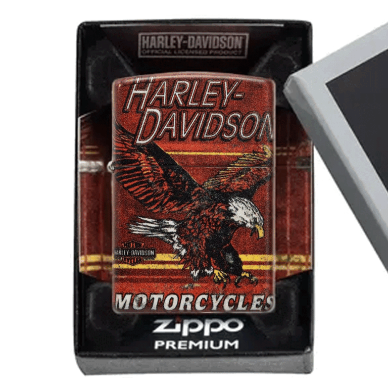 فندک زیپو اصل 48602 49352 HARLEY DAVIDSON