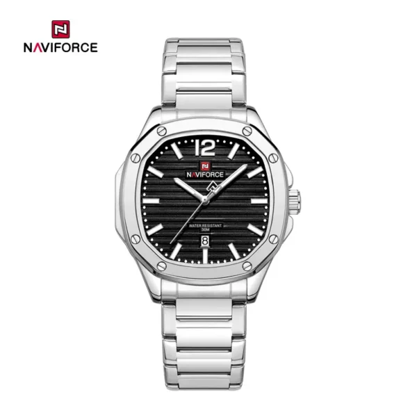 ساعت مردانه نیوی فورس Naviforce NF9243 S/B اورجینال (x)