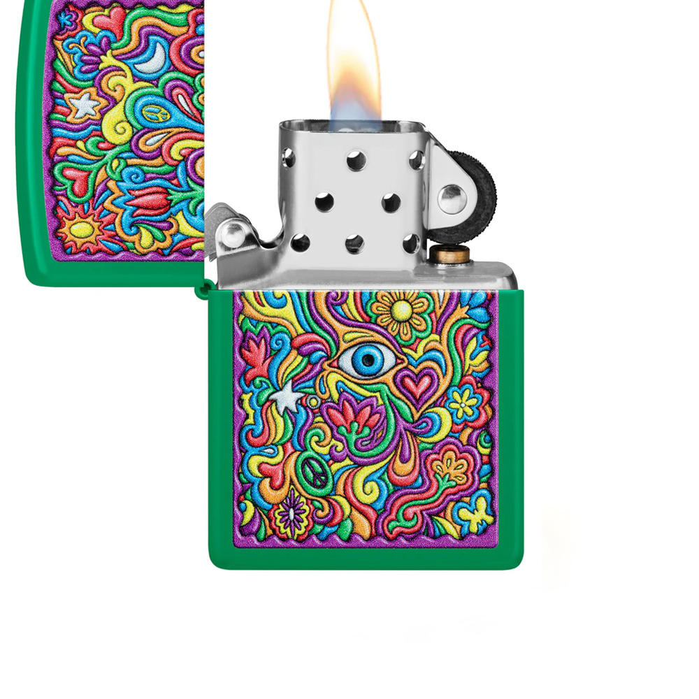 فندک زیپو اصل 48957 48629 TRIPPY DESIGN - تصویر 2
