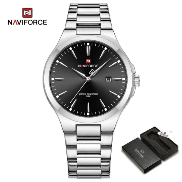 ساعت مچی مردانه نیوی فورس NF9214 S/B اورجینال (x)