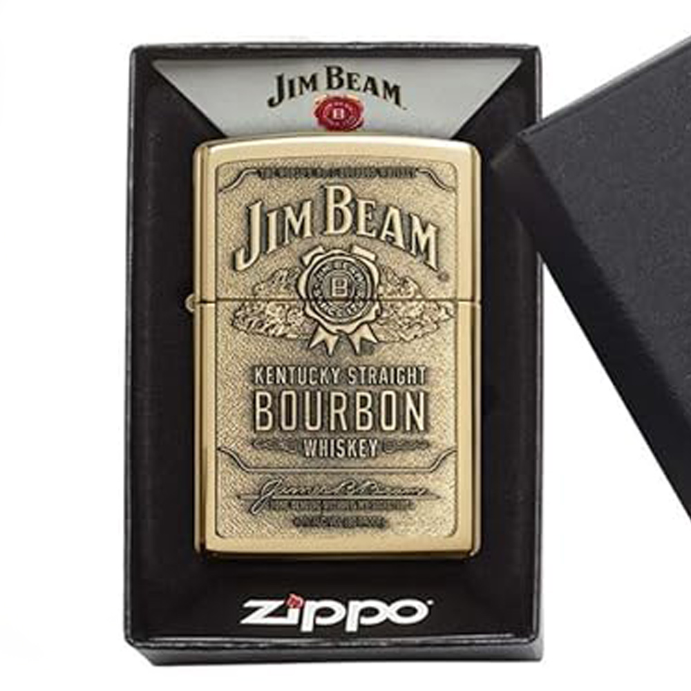 فندک زیپو اصل 254 BJB 929-JIM BEAM EMBLEM - تصویر 3
