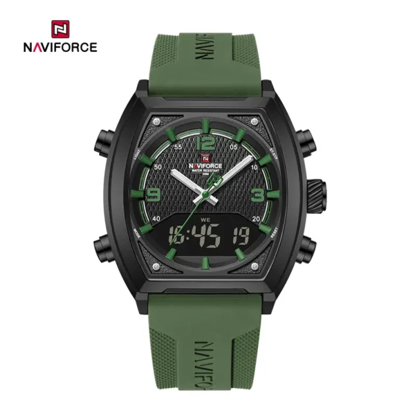 ساعت مچی مردانه نیوی فورس Naviforce NF9242 B/GN/GN اورجینال (x)