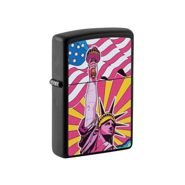 فندک زیپو اصل 49784 218 LADY LIBERTY DESIGN