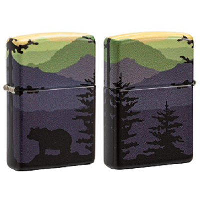 فندک زیپو اصل 49482 49352 BEAR LANDSCAPE DESIG