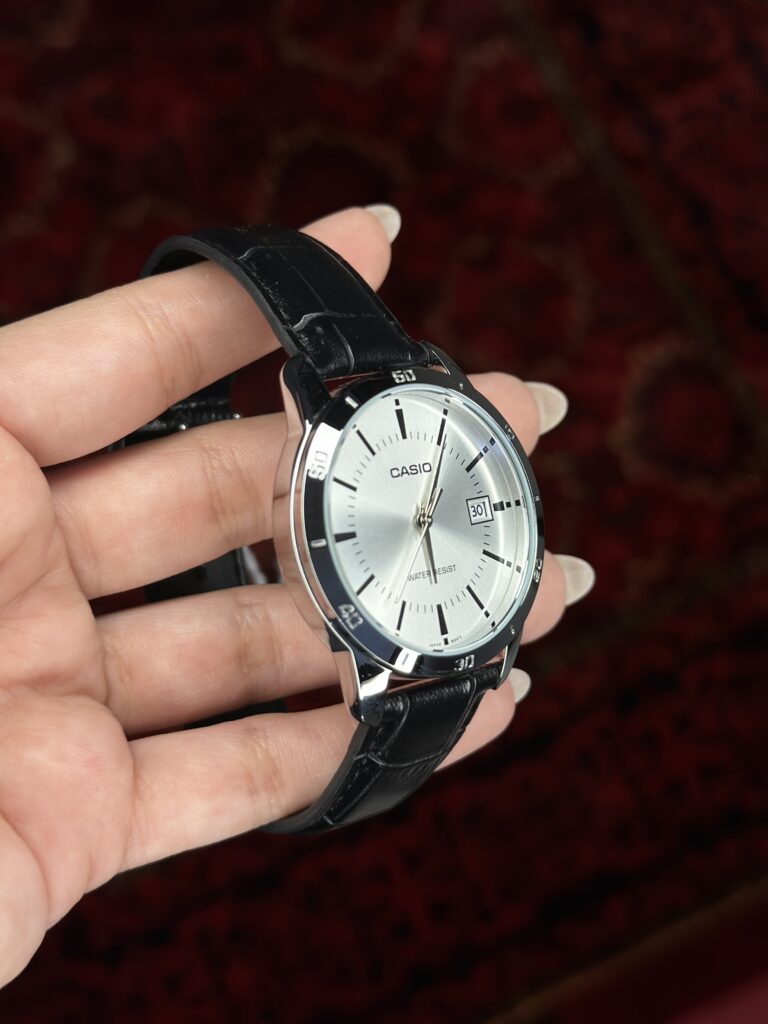 ساعت مچی مردانه کاسیو مدل MTP-V004L-7A با بند چرم اورجینال (x)