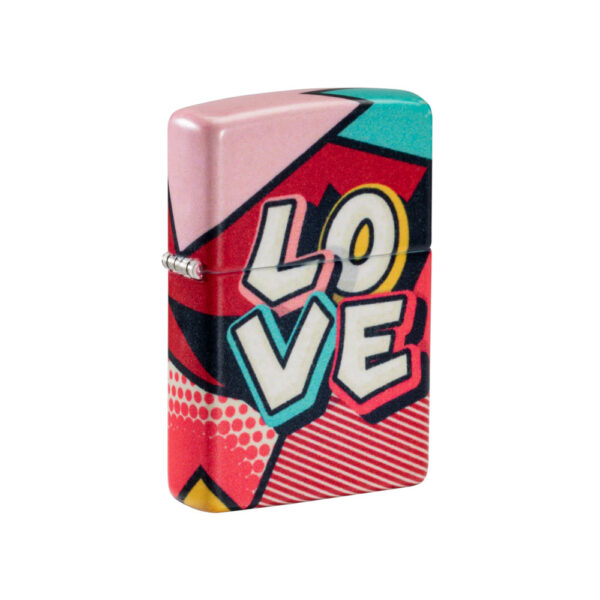 فندک زیپو اصل 46013 49352 LOVE DESIGN