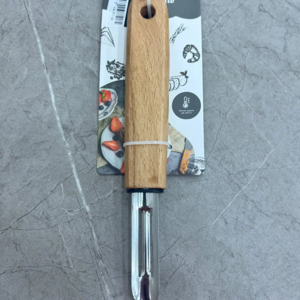 پوست گیر استیل دسته چوبی 3116-38 وارداتی (x)