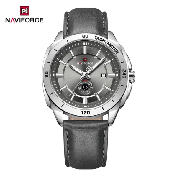 ساعت مردانه نیوی فورس Naviforce NF9269 S/GY/GY اورجینال (x)