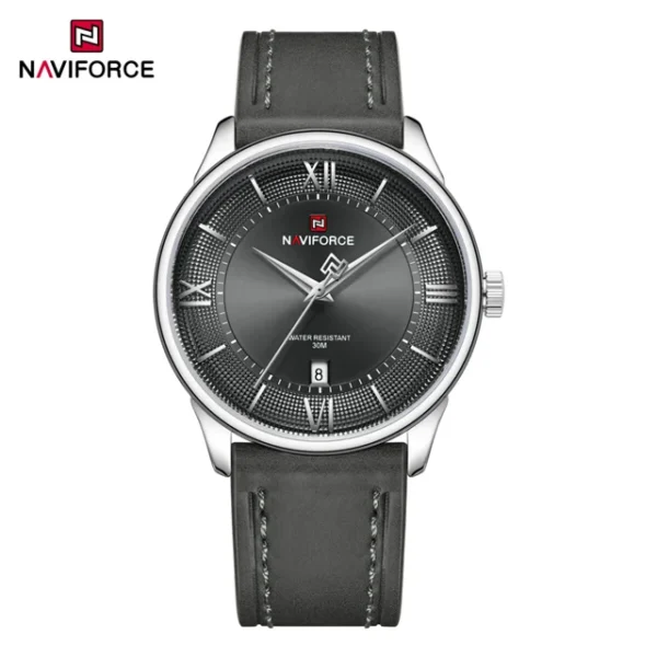 ساعت مچی مردانه نیوی فورس Naviforce NF9272 S/GY/GY اورجینال (x)