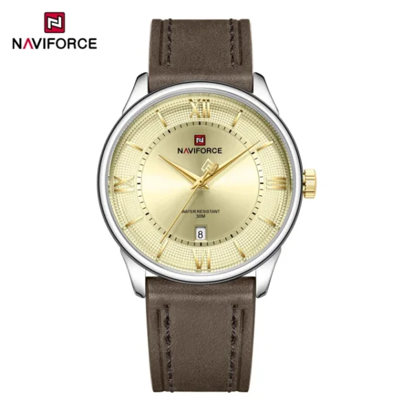 ساعت مچی مردانه نیوی فورس Naviforce NF9272 S/G/D.BN اورجینال (x)