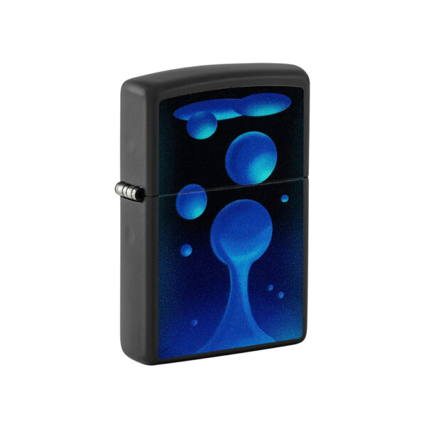 فندک زیپو اصل مدل LAVA LAMP DESIGN 48675 مشکی