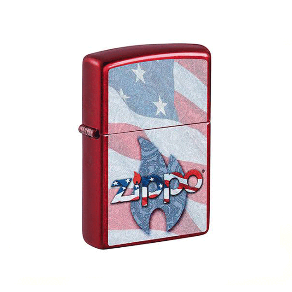 فندک زیپو اصل 49781 21063 ZIPPO FLAG DESIGN