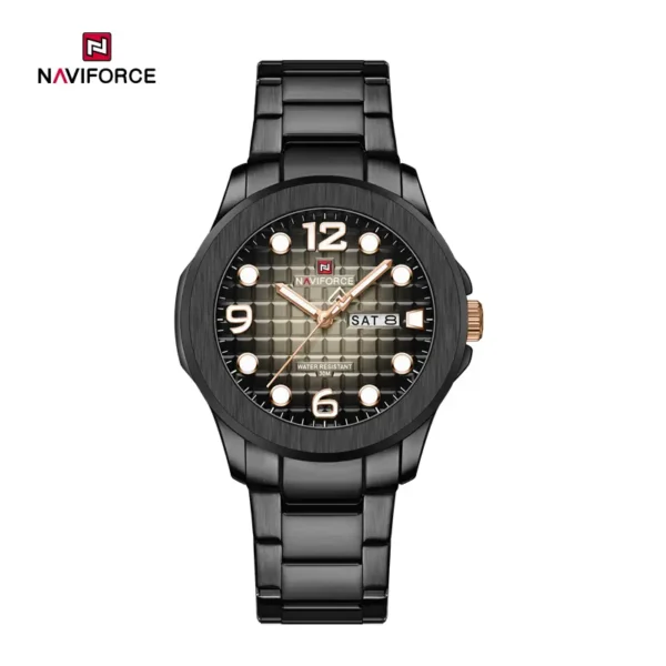 ساعت مچی مردانه نیوی فورس Naviforce NF9244 B/B اورجینال (x)