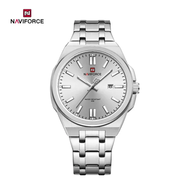 ساعت مردانه نیوی فورس Naviforce NF9226 S/W/S اورجینال (x)