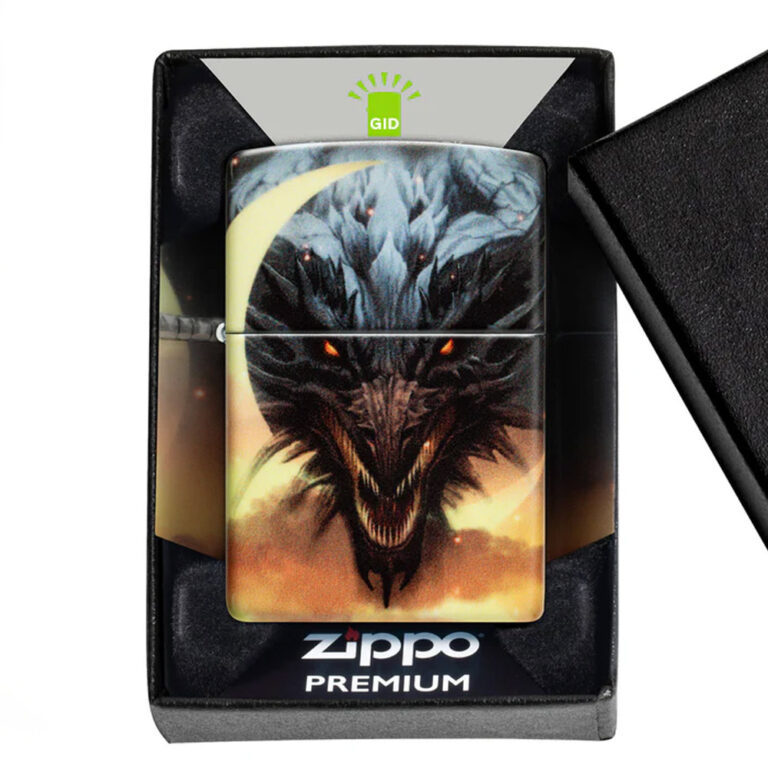 فندک زیپو اصل 48934 49193 DRAGON DESIGN