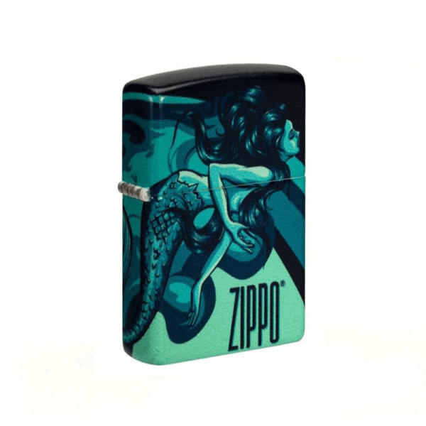 فندک زیپو اصل 48605 49352 MERMAID ZIPPO DESIGN