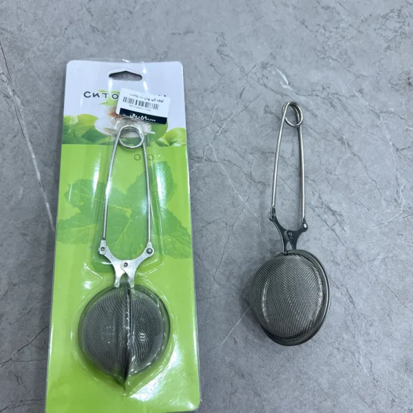 تفاله گیر  چای گرد استیل 1075-10 (x)