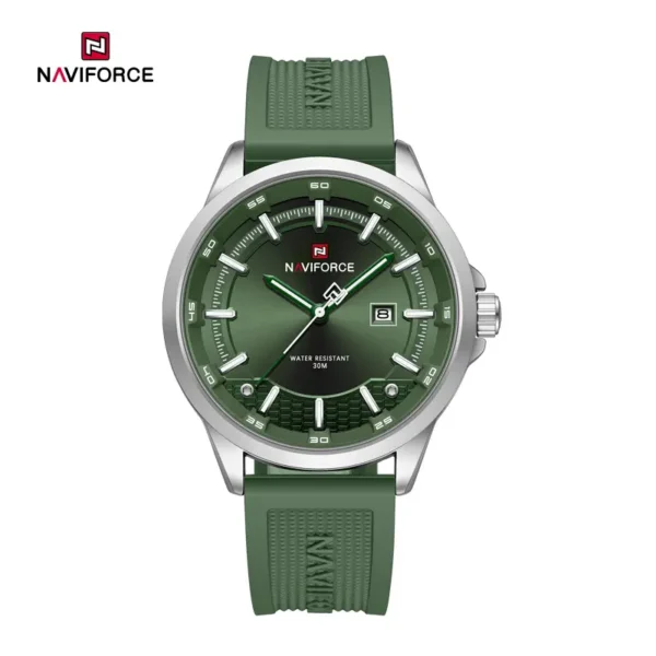 ساعت مردانه نیوی فورس Naviforce NF9248 T/S/GN/GN اورجینال (x)